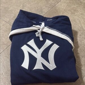 Fanatics Navy and White Hoodie